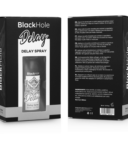 BLACK HOLE - SPRAY RETARDATEUR STUDY FORTE 30 ML by BLACK HOLE