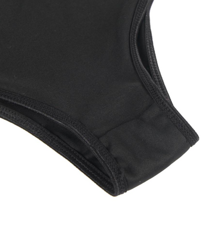 SUBBLIME - ENSEMBLE DEUX PIÈCES DE SOUTIEN-GORGE TRANSPARENT ET BANDES S/M by SUBBLIME SETS
