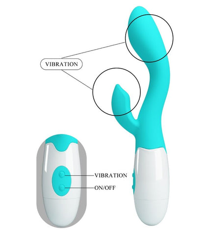 PRETTY LOVE - VIBRATEUR BRIGHTY G-SPOT VERT AQUA by PRETTY LOVE FLIRTATION