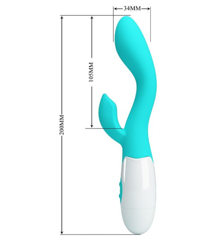 PRETTY LOVE - VIBRATEUR BRIGHTY G-SPOT VERT AQUA by PRETTY LOVE FLIRTATION