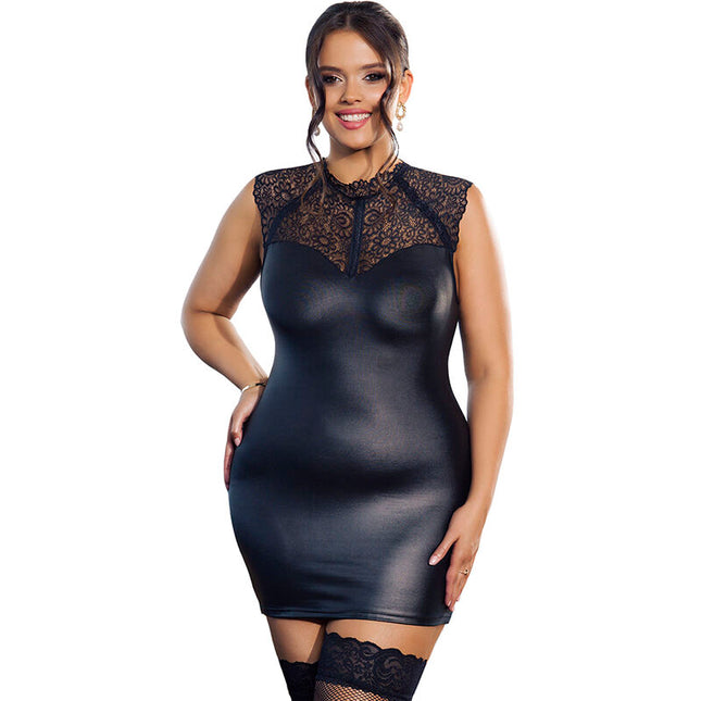 SUBBLIME - ROBE SEXY EN CUIR S/M by SUBBLIME DRESSES