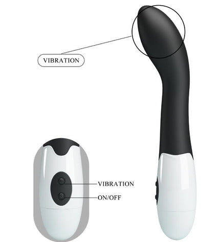 PRETTY LOVE - BISHOP VIBRATEUR POINT G 30 MODES NOIR by PRETTY LOVE FLIRTATION