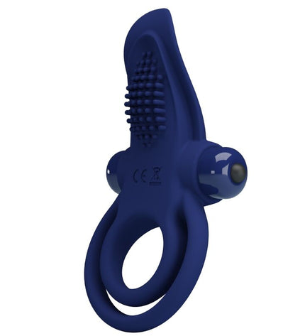 PRETTY LOVE - BRONSON BAGUE DOUBLE AVEC VIBRATION BLEU by PRETTY LOVE MALE