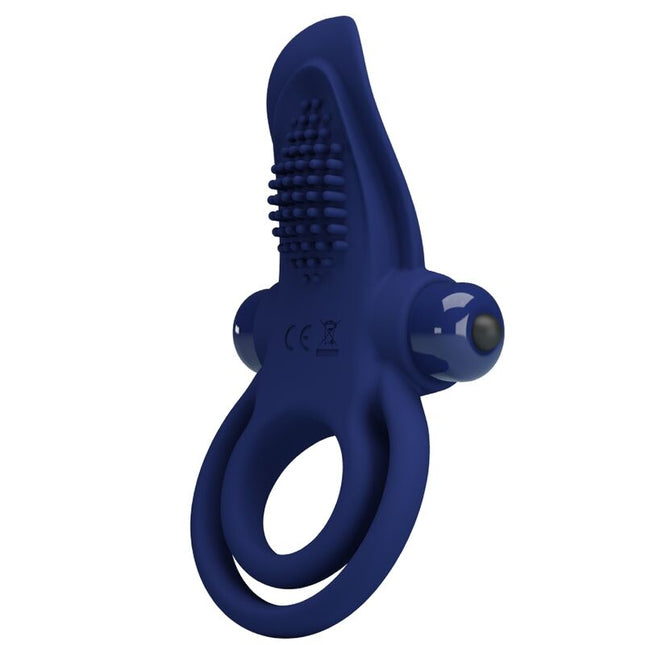 PRETTY LOVE - BRONSON BAGUE DOUBLE AVEC VIBRATION BLEU by PRETTY LOVE MALE