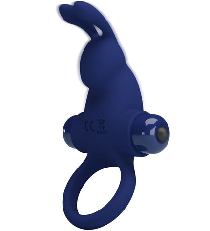 PRETTY LOVE - JIRO BAGUE LAPIN AVEC VIBRATION BLEU by PRETTY LOVE MALE