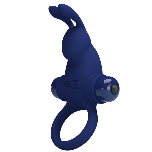 PRETTY LOVE - JIRO BAGUE LAPIN AVEC VIBRATION BLEU by PRETTY LOVE MALE