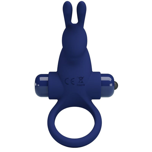 PRETTY LOVE - JIRO BAGUE LAPIN AVEC VIBRATION BLEU by PRETTY LOVE MALE