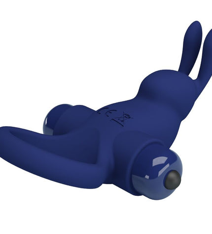 PRETTY LOVE - JIRO BAGUE LAPIN AVEC VIBRATION BLEU by PRETTY LOVE MALE