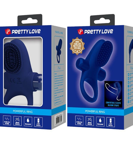 PRETTY LOVE - PALLE ANNEAU VIBRANT BLEU by PRETTY LOVE MALE