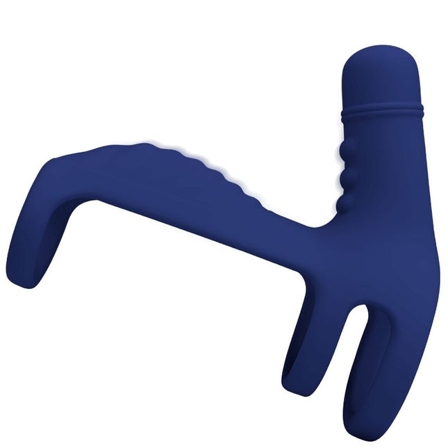 PRETTY LOVE - ANNEAU VIBRANT ELISH AVEC EXTENSION BLEU by PRETTY LOVE MALE