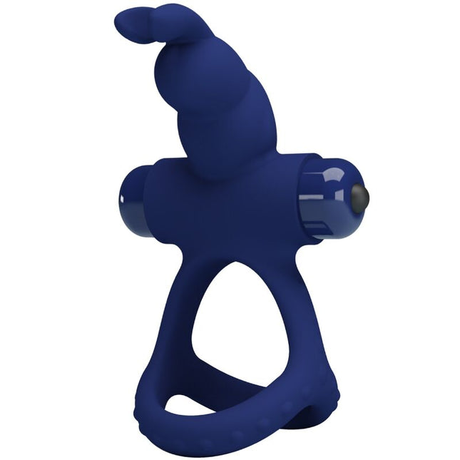 PRETTY LOVE - LUCHITO DOUBLE ANNEAU VIBRANT LAPIN BLEU by PRETTY LOVE MALE