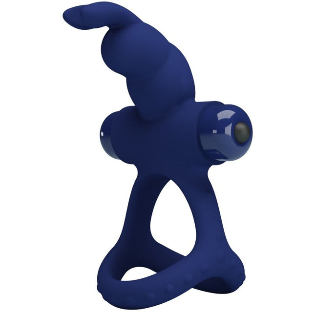 PRETTY LOVE - LUCHITO DOUBLE ANNEAU VIBRANT LAPIN BLEU by PRETTY LOVE MALE