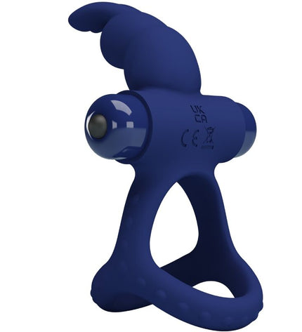 PRETTY LOVE - LUCHITO DOUBLE ANNEAU VIBRANT LAPIN BLEU by PRETTY LOVE MALE