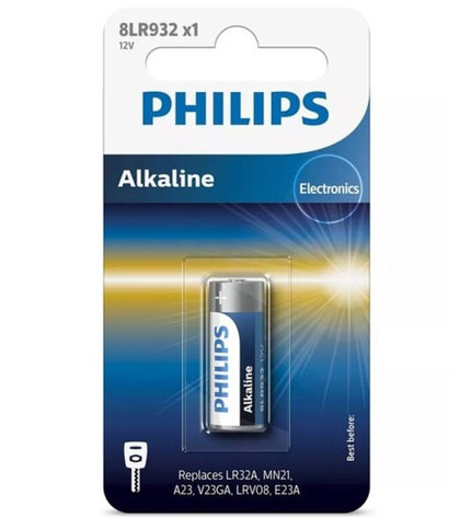PHILIPS - PILE ALCALINE 12V LR23A MN21 8LR932 BLISTER*1 by PHILLIPS