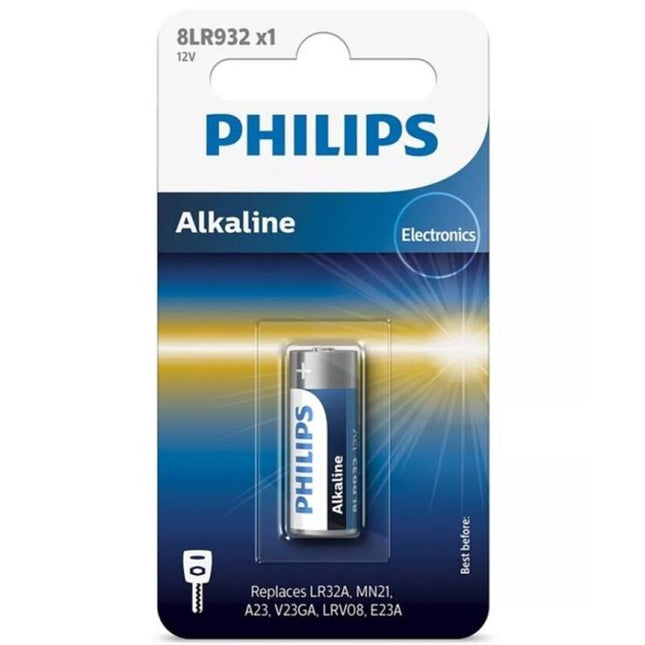 PHILIPS - PILE ALCALINE 12V LR23A MN21 8LR932 BLISTER*1 by PHILLIPS
