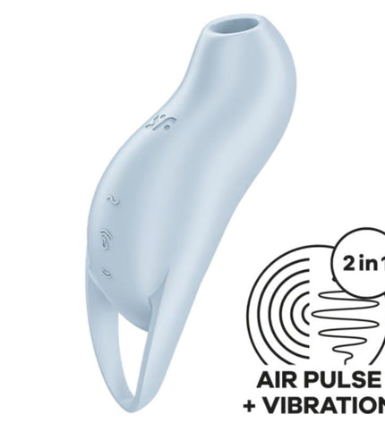 SATISFYER - POCKET PRO 1 STIMULATEUR DE CLITORIS BLEU CLAIR by SATISFYER AIR PULSE