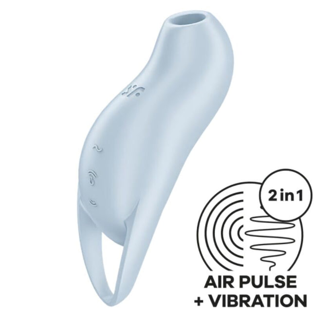 SATISFYER - POCKET PRO 1 STIMULATEUR DE CLITORIS BLEU CLAIR by SATISFYER AIR PULSE