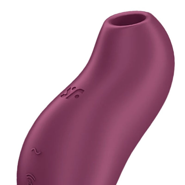 SATISFYER - POCKET PRO 1 STIMULATEUR DE CLITORIS GRENAT by SATISFYER AIR PULSE