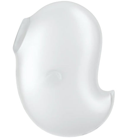 SATISFYER - CUTIE GHOST VIBRATEUR POSER BLANC by SATISFYER LAYONS