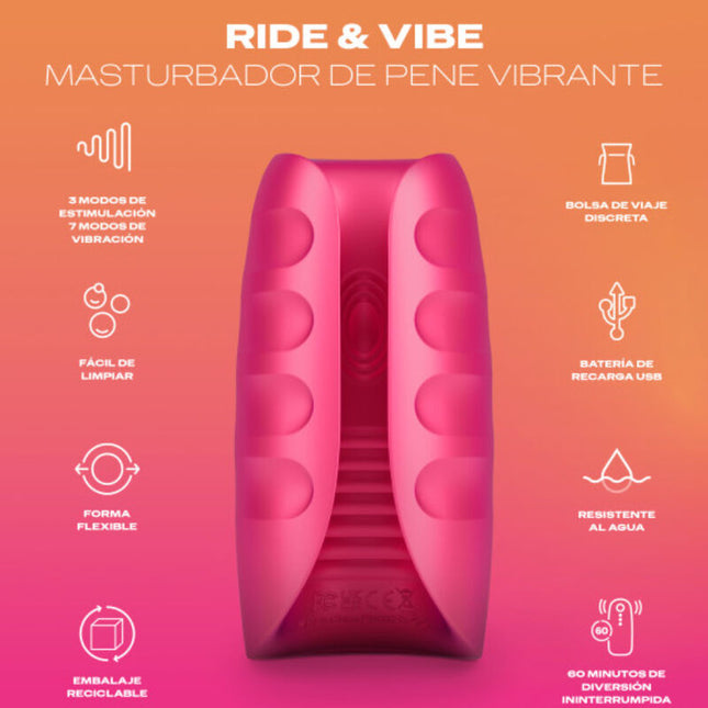 DUREX - MASTURBATEUR VIBRATEUR TOY RIDE & VIBE by DUREX TOYS