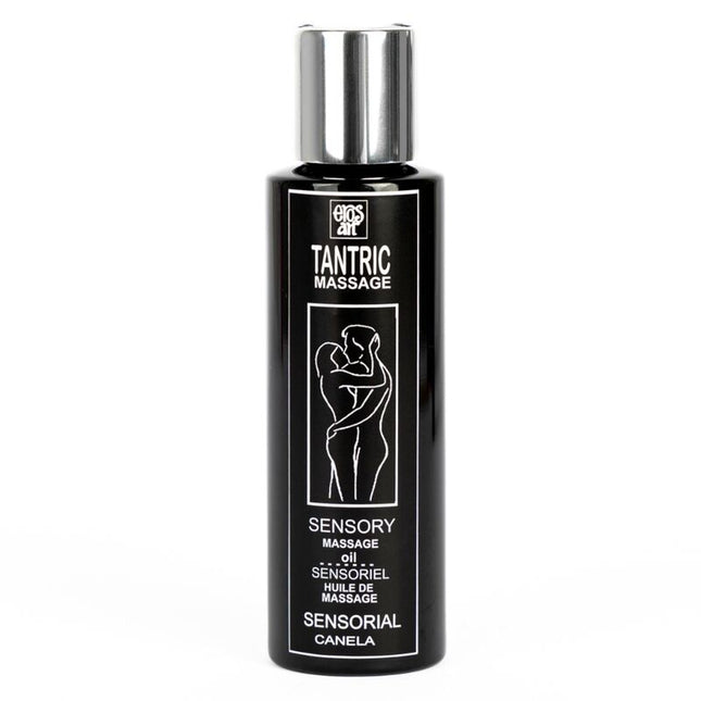 EROS-ART - HUILE DE MASSAGE TANTRIQUE NATURELLE ET CANNELLE APHRODISIAQUE 100 ML - Concombre Boutique