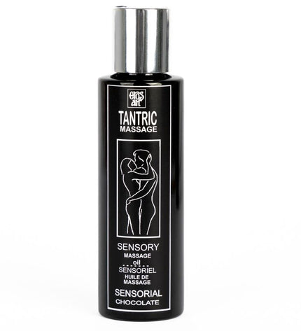 EROS-ART - HUILE DE MASSAGE TANTRIQUE NATURELLE ET APHRODISIAQUE AU CHOCOLAT 100 ML - Concombre Boutique