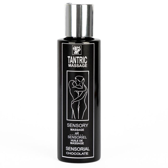 EROS-ART - HUILE DE MASSAGE TANTRIQUE NATURELLE ET APHRODISIAQUE AU CHOCOLAT 100 ML - Concombre Boutique