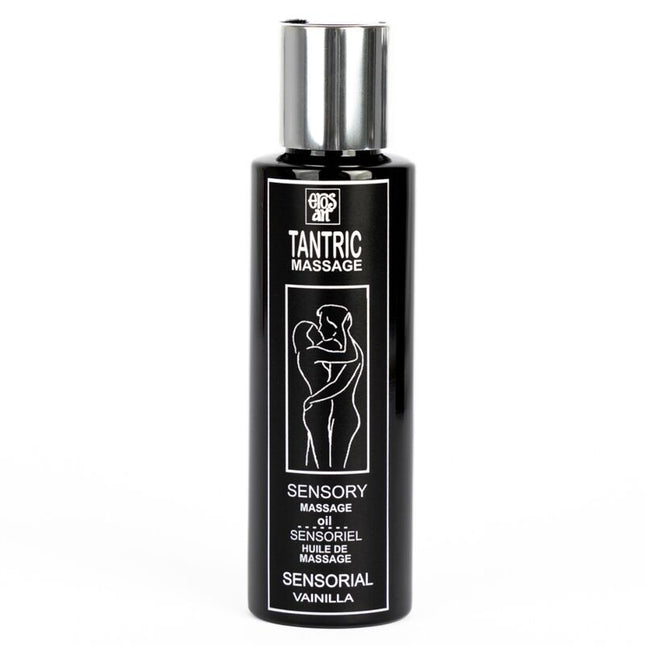 EROS-ART - HUILE DE MASSAGE TANTRIQUE NATURELLE ET VANILLE APHRODISIAQUE 100 ML - Concombre Boutique