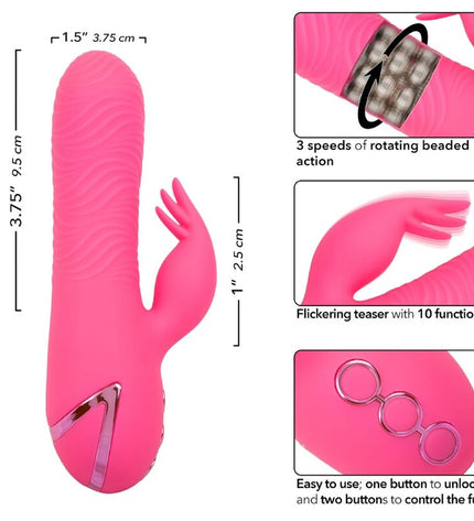 CALEXOTICS - SACRAMENTO SWEETIE VIBRATEUR LAPIN ROSE PAR CALIFORNIA DREAMING by CALEXOTICS