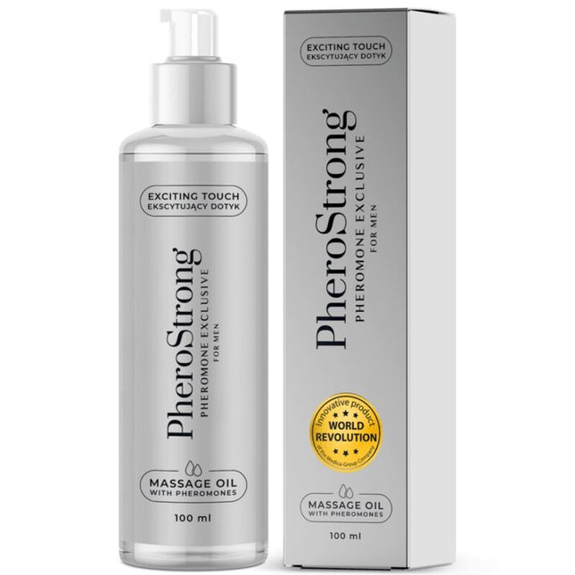 PHEROSTRONG - HUILE DE MASSAGE EXCLUSIVE POUR HOMMES 100 ML by PHEROSTRONG