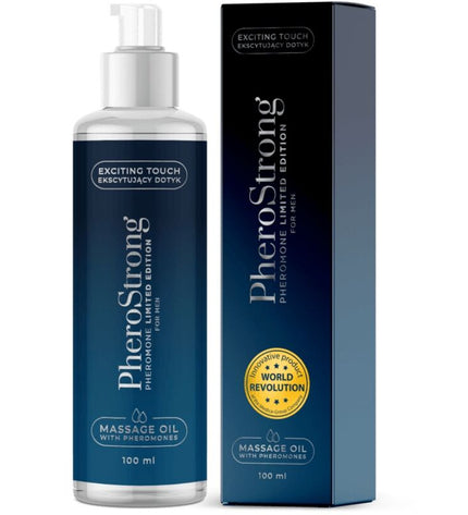 PHEROSTRONG - HUILE DE MASSAGE ÉDITION LIMITÉE POUR HOMME 100 ML by PHEROSTRONG