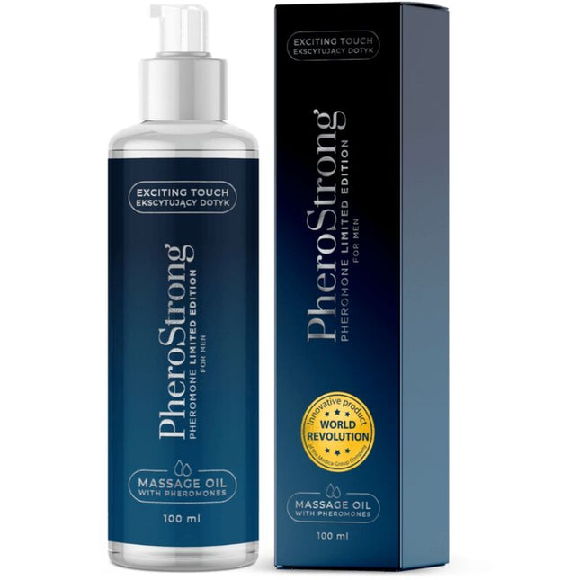 PHEROSTRONG - HUILE DE MASSAGE ÉDITION LIMITÉE POUR HOMME 100 ML by PHEROSTRONG