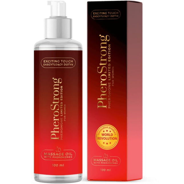 PHEROSTRONG - HUILE DE MASSAGE ÉDITION LIMITÉE POUR FEMME 100 ML by PHEROSTRONG