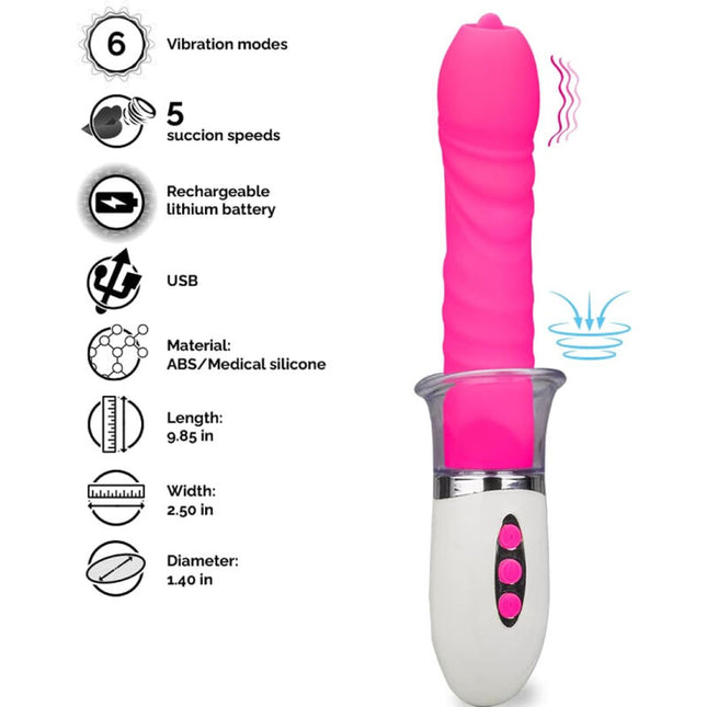 ARMONY - VIBRATEUR LIBERTY & POUSSÉE AVEC LANGUE by ARMONY VIBRATORS