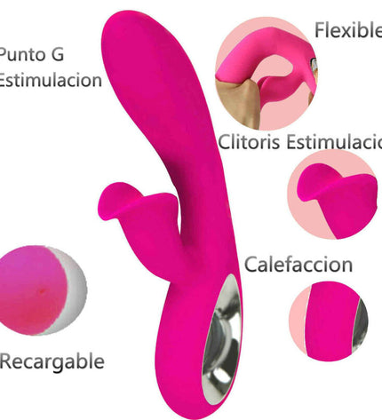 ARMONY - VIBRATEUR DARO & STIMULATEUR ANNEAU DE TIRAGE FUCHSIA by ARMONY VIBRATORS