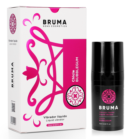 BRUMA - VIBRATEUR LIQUIDE ULTRA GLISSANT BUBBLEGUM 15 ML by BRUMA
