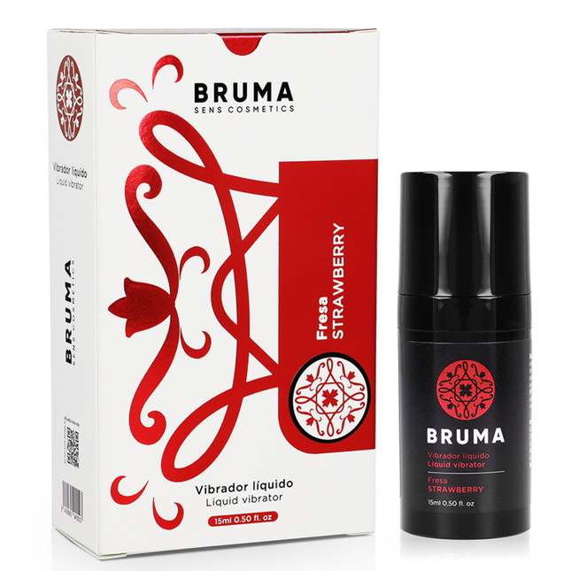 BRUMA - VIBRATEUR LIQUIDE ULTRA GLISSANT FRAISE 15 ML by BRUMA