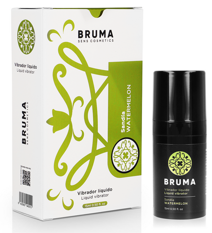 BRUMA - VIBRATEUR LIQUIDE ULTRA GLISSANT Pastèque 15 ML by BRUMA