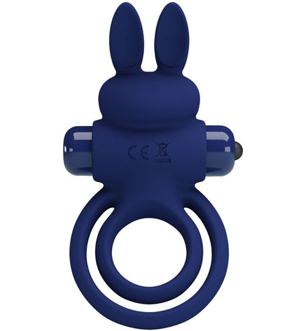 PRETTY LOVE - DAREY DOUBLE ANNEAU VIBRANT LAPIN BLEU by PRETTY LOVE MALE