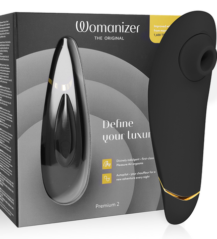 WOMANIZER - STIMULATEUR CLITORAL PREMIUM 2 GRIS CHAUD by WOMANIZER