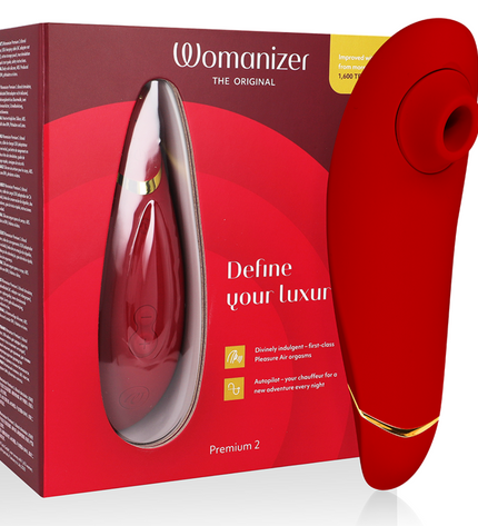 WOMANIZER - STIMULATEUR CLITORAL PREMIUM 2 GRIS CHAUD by WOMANIZER