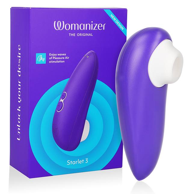 WOMANIZER - STIMULATEUR CLITORAL STARLET 3 INDIGO by WOMANIZER