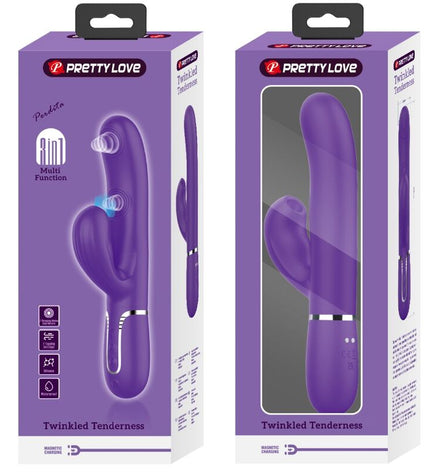 PRETTY LOVE - PERLITA VIBRATEUR G-SPOT 3 EN 1 MULTIFONCTION VIOLET by PRETTY LOVE FLIRTATION