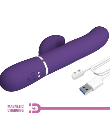 PRETTY LOVE - PERLITA VIBRATEUR G-SPOT 3 EN 1 MULTIFONCTION VIOLET by PRETTY LOVE FLIRTATION