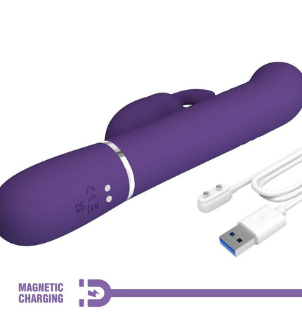 PRETTY LOVE - COALE VIBRATEUR RABBIT 4 EN 1 VIOLET by PRETTY LOVE FLIRTATION