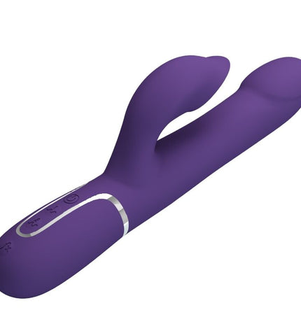 PRETTY LOVE - ZALIN PERLES VIBRATEUR LAPIN 4 EN 1 VIOLET by PRETTY LOVE FLIRTATION