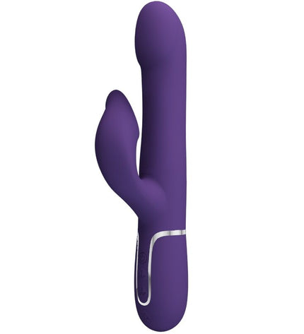 PRETTY LOVE - ZALIN PERLES VIBRATEUR LAPIN 4 EN 1 VIOLET by PRETTY LOVE FLIRTATION