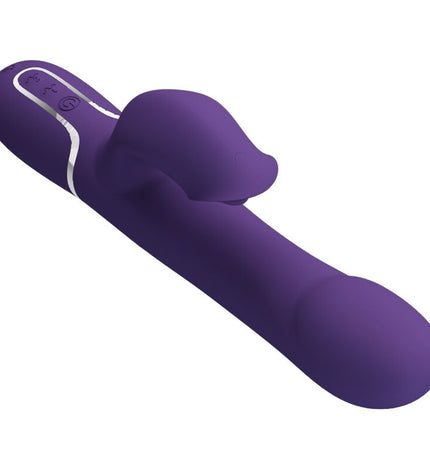 PRETTY LOVE - ZALIN PERLES VIBRATEUR LAPIN 4 EN 1 VIOLET by PRETTY LOVE FLIRTATION