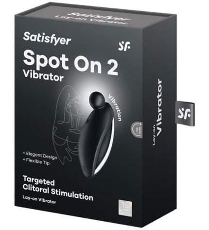 SATISFYER - SPOT ON 2 VIBRATEUR LAY-ON NOIR by SATISFYER VIBRATOR