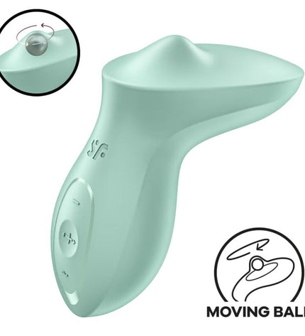 SATISFYER - VIBRATEUR EXCITERRR À POSER SUR LE CLITORIS MENTHE by SATISFYER VIBRATOR